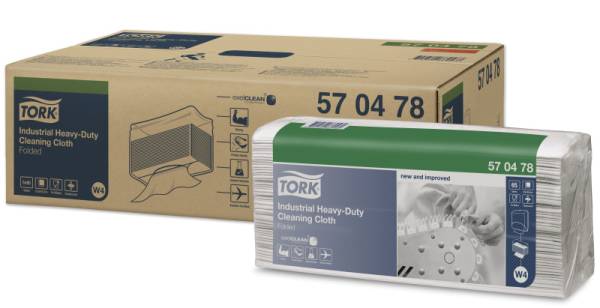 Tork 570478 Extra Starke Industrie Reinigungstücher W4 - 1 Karton à 600 Tücher