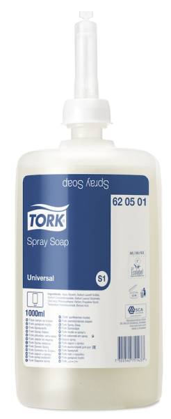 TORK 620501 Sprayseife Transparent S11 - Karton à 6 Patronen