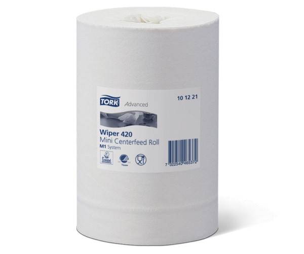TORK 101221 starke Papierwischtücher Weiß - M1