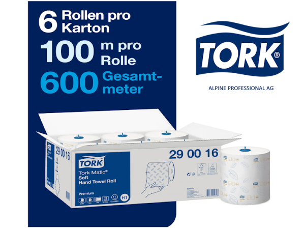 TORK-290016 Matic weiches Rollenhandtuch - H1