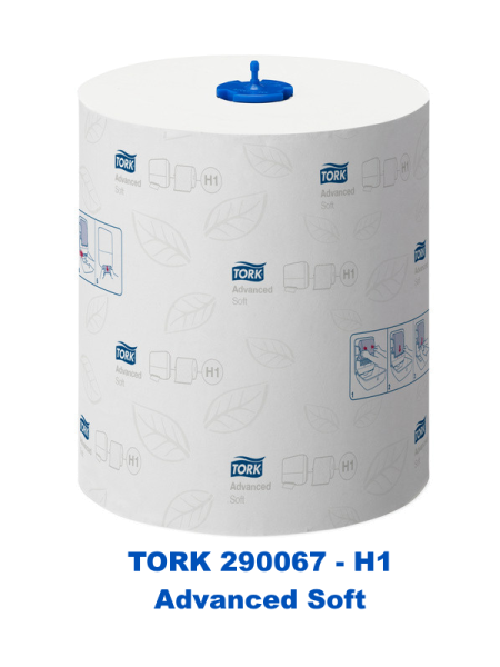 TORK 290067 Matic® weiches Rollenhandtuch Advanced weiss - H1 - 1 Rolle