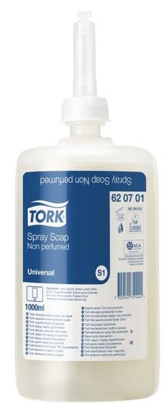 TORK 620701 Sprayseife, unparfümiert Transparent - S11