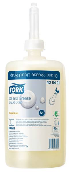 TORK-420401 Oil &amp; Grease Liquid Soap - S1